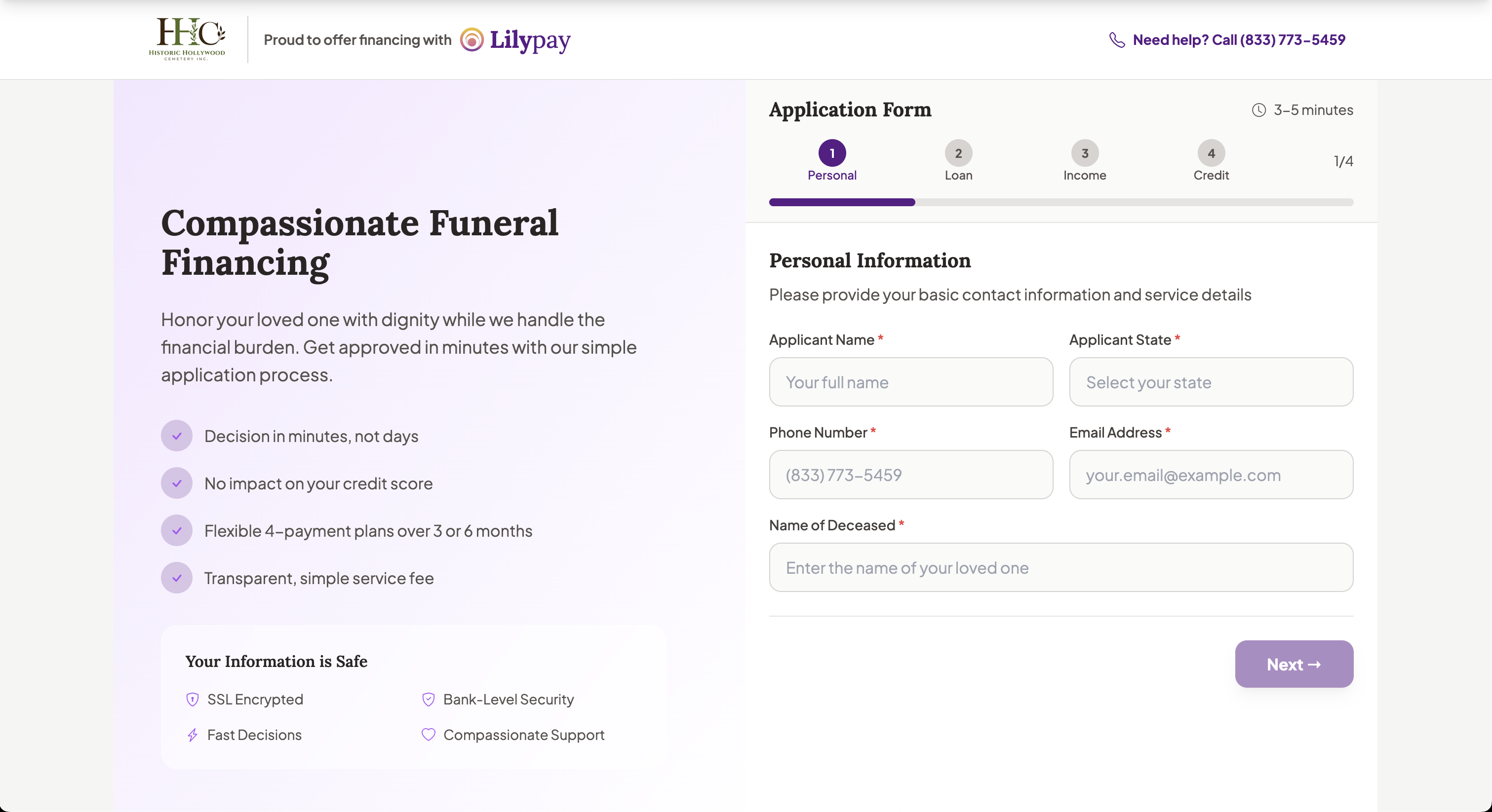 Private Label Credit Application